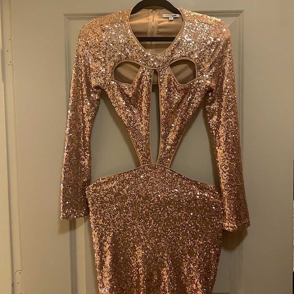 Sequin mini dress